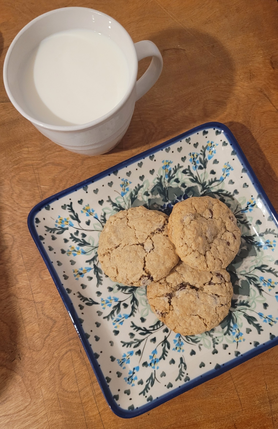 Oatmeal chocolate chip&nbsp;cookies