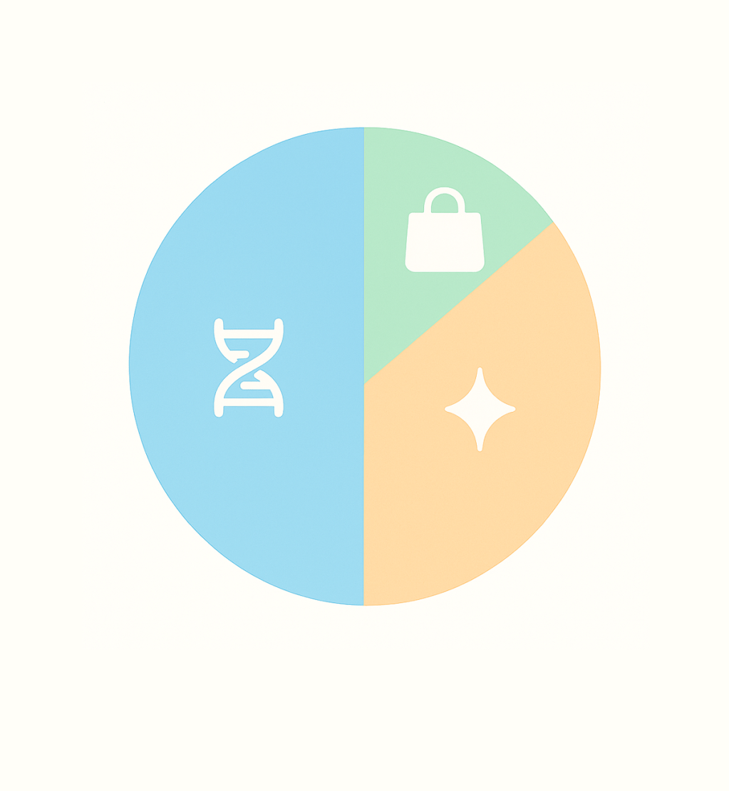 The happiness pie&nbsp;chart