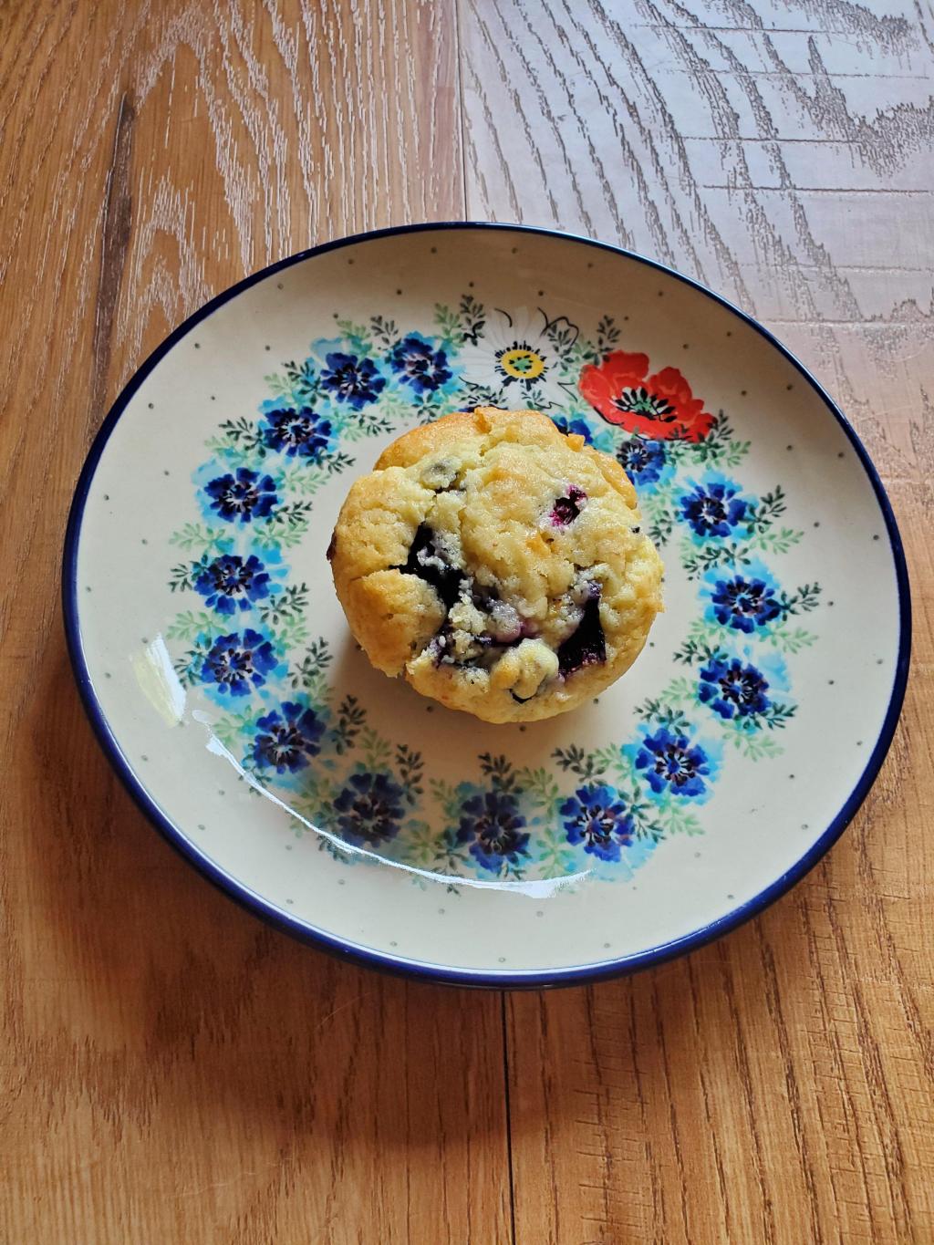 Lemon blueberry muffins